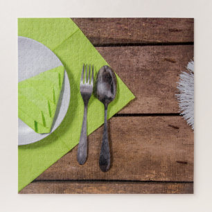 Puzzle repas de Noël