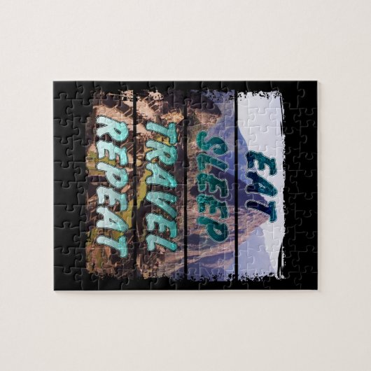 Puzzle Répéter le voyage du sommeil - Machu Picchu, Pérou (Horizontal)