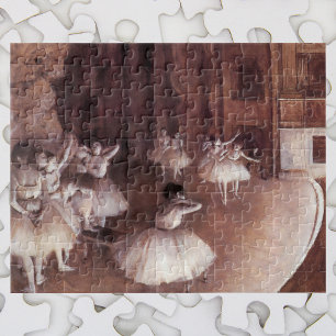 Puzzle Répétition de ballet sur la scène par Edgar Degas