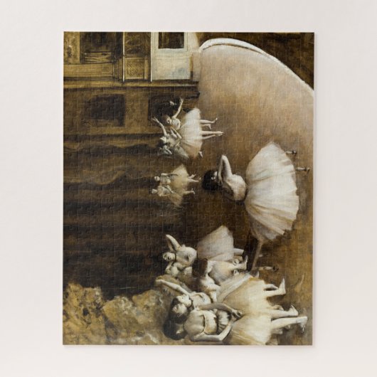 Puzzle Répétition de ballet sur scène par Edgar Degas (Vertical)