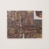 Puzzle Réplique carte de la ville de La Haye 1649 (Horizontal)