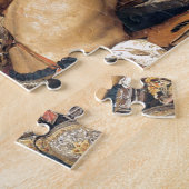 Puzzle Réponse de l'Ukrainien Kozaky/Cossacks par Repin (Côté)