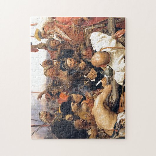Puzzle Réponse de l'Ukrainien Kozaky/Cossacks par Repin (Vertical)