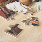 Puzzle Réponse de l'Ukrainien Kozaky/Cossacks par Repin J (Côté)