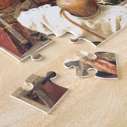 Puzzle Réponse de l'Ukrainien Kozaky/Cossacks par Repin J (Côté)