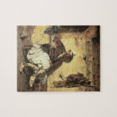 Puzzle Repos albanais de sentinelle (Arnaueti) (huile sur (Horizontal)