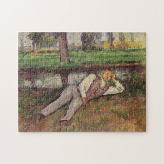 Puzzle Repos de garçon de Paul Cezanne | (Horizontal)