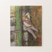 Puzzle Repos de garçon de Paul Cezanne | (Vertical)