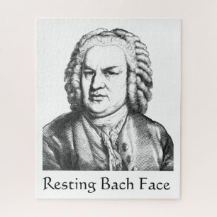 Puzzle Repose Bach Face Compositeur de musique classique