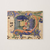 Puzzle Representation de l'initiale "H" de Mme 571 f.6r (Horizontal)