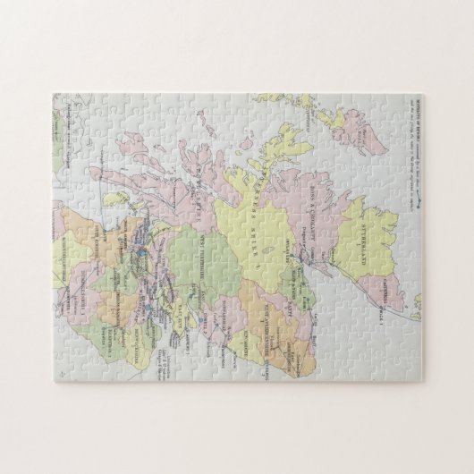 Puzzle Représentation parlementaire | Ecosse (Horizontal)