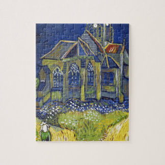 Puzzle Reproduction artistique Van Gogh, L'église d'Auver
