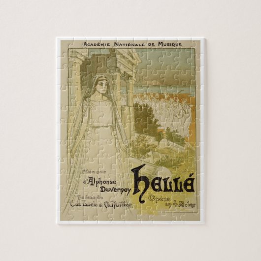 Puzzle Reproduction d'une publicité par affichage l'opéra (Vertical)