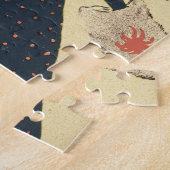 Puzzle Reproduction revue Bla de La de publicité par (Côté)