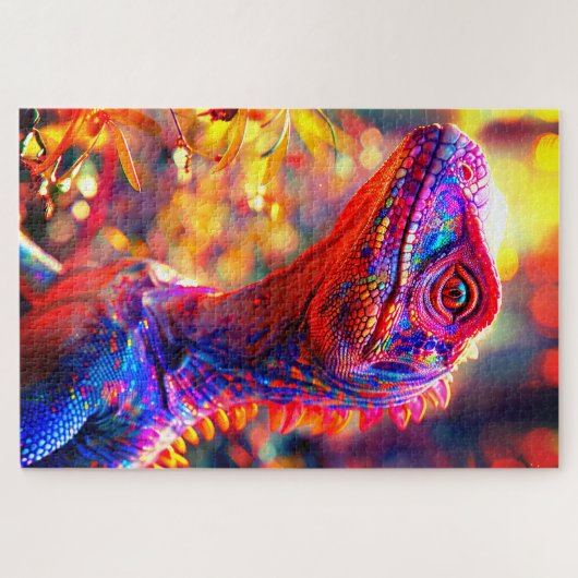 Puzzle Reptile (Horizontal)