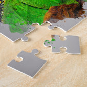 Puzzle Reptile Iguana Vert (Côté)