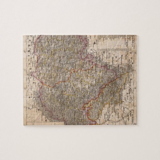 Puzzle République tchèque (Horizontal)