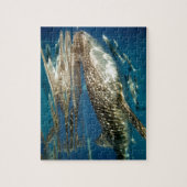 Puzzle Requin baleine et rémora (Vertical)