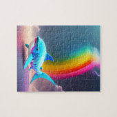 Puzzle Requin coloré (Horizontal)