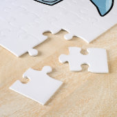 Puzzle Requin comme infirmière avec manteau (Côté)