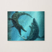 Puzzle Requin contre Crocodile (Horizontal)