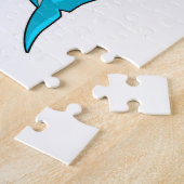 Puzzle requin-marteau en tant que culturiste au Bodybuild (Côté)