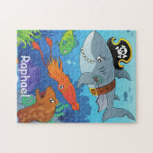 Puzzle Requin, Puzzle Personnalisé, (Horizontal)
