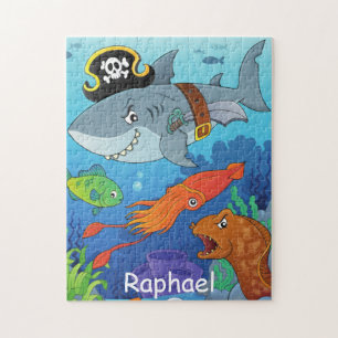 Puzzle Requin, Puzzle Personnalisé,