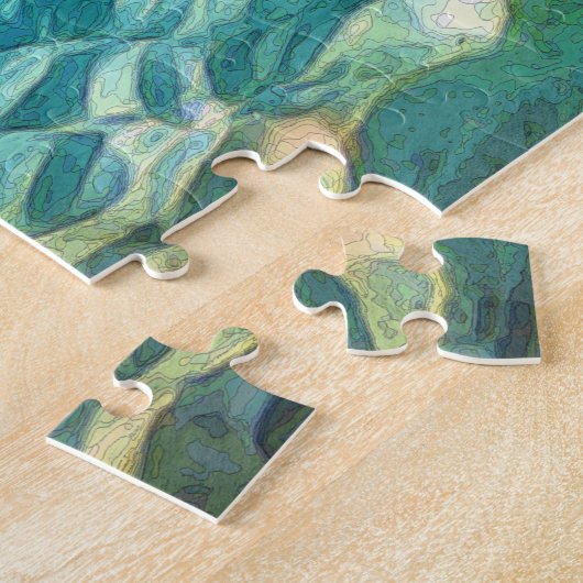 Puzzle Requin tigre (Côté)