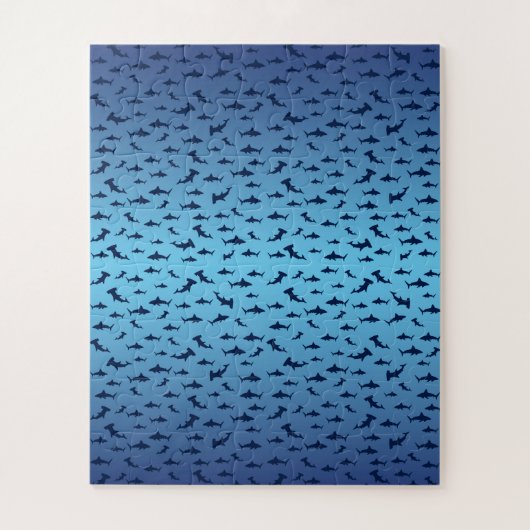Puzzle requins et plus de requins (Vertical)