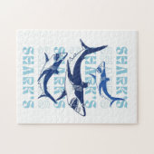 PUZZLE REQUINS, REQUINS, REQUINS, STYLE (Horizontal)