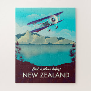 Puzzle Réservez un avion aujourd'hui ! Nouvelle-Zélande