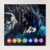 Puzzle Respirer et libérer | Belle Femme Ethérée (Horizontal)