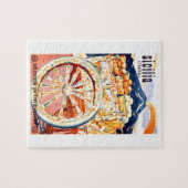 Puzzle Ressort 1947 éternel d'affiche de voyage de la (Horizontal)