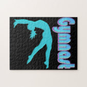 Puzzle Ressort de gymnastique Départ Turquoise (Horizontal)