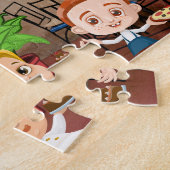 Puzzle Restaurant pour enfants personnalisé (Côté)