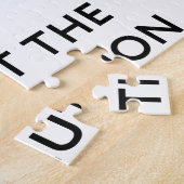 Puzzle Restez Calme Et Commencez La Révolution (Côté)