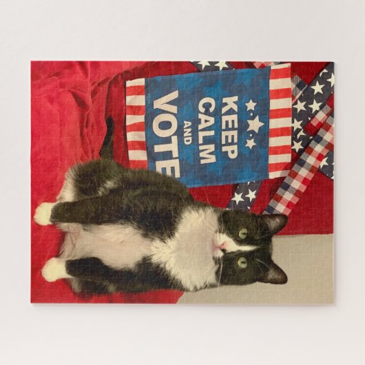 Puzzle Restez Calme Et Votez - Avec Henri (Horizontal)