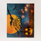 Puzzle Restez Éffrayante nuit d'Halloween (Vertical)