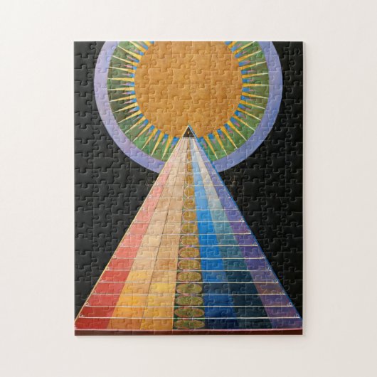 Puzzle Retable, Groupe X, No.1 par Hilma af Klint (Vertical)