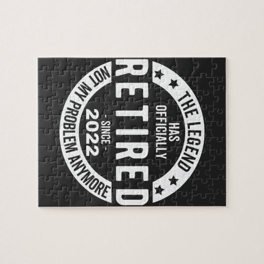 Puzzle Retired (Horizontal)