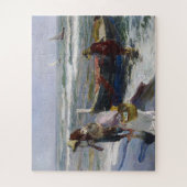 Puzzle Retour de Fishing, Joaquin Sorolla y Bastida (Vertical)