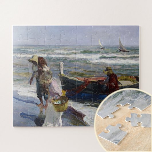 Puzzle Retour de Fishing, Joaquin Sorolla y Bastida