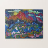 Puzzle Retour des animaux | Ernst Ludwig Kirchner (Horizontal)