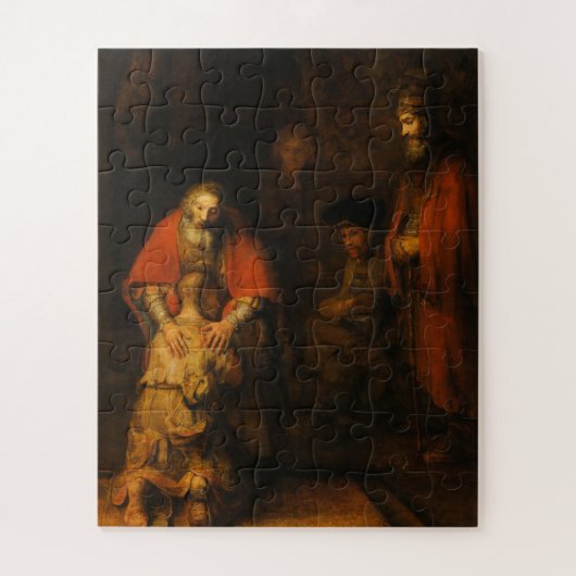 Puzzle Retour du fils prodigue par Rembrandt van Rijn (Vertical)