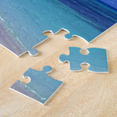 Puzzle Retraite heureuse - ciel bleu, océan bleu (Côté)