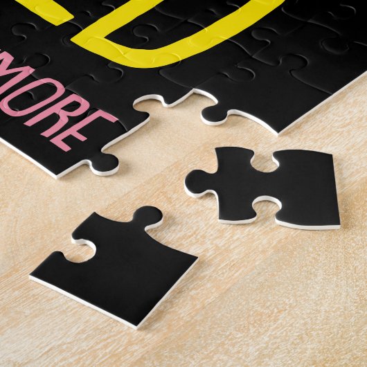 Puzzle Retraité Pas Mon Problème Plus De Flamant rose Gra (Côté)