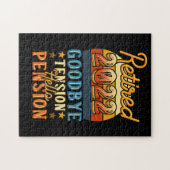 Puzzle Retraite Retraite Adieu Tension Bonjour Pension (Horizontal)