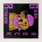 PUZZLE RETRIEVER DORÉ  (Horizontal)