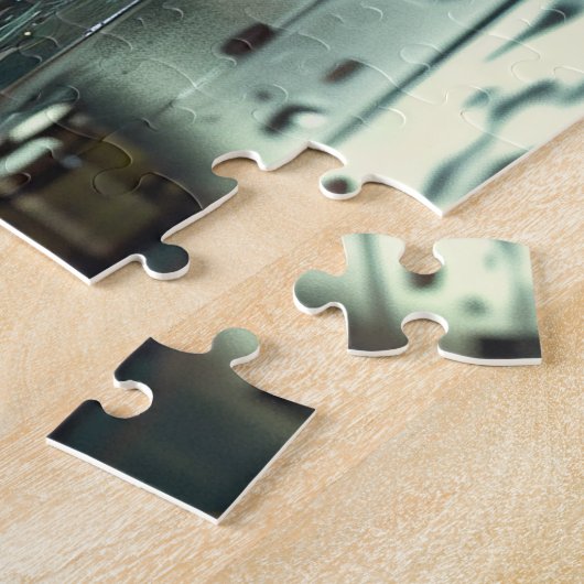 Puzzle Rétro 1950 Mécanique Garage (Côté)